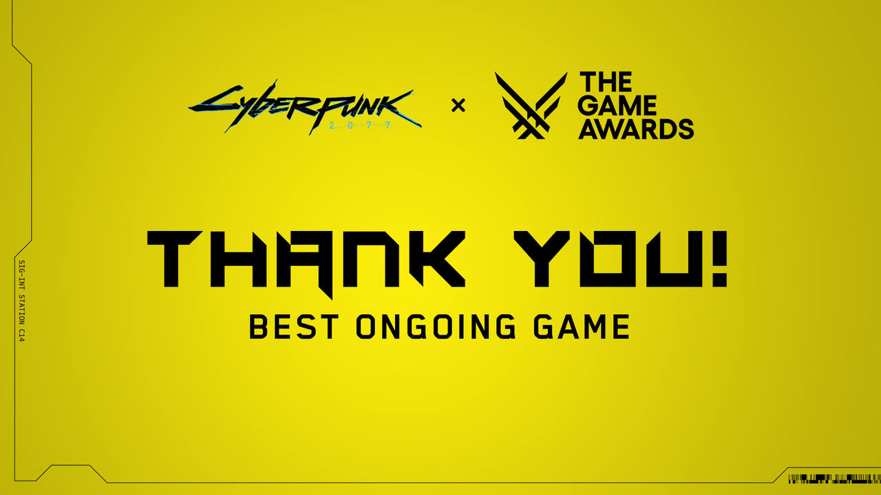Cyberpunk 2077 Best Ongoing bei den Game Awards 2023