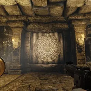 Deadfall Adventures - Taschenlampe und Waffe