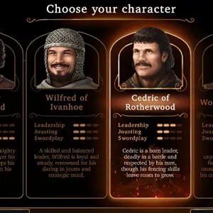 Defender of the Crown: The Legend Returns - Wähle deinen Charakter