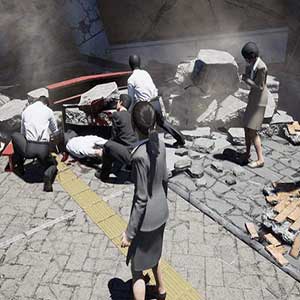 einstürzende Gebäude