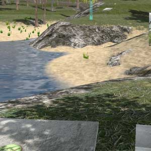 Hindernisrasen für das Finale