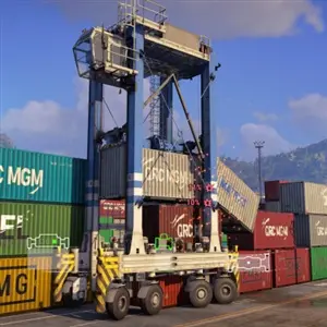 Docked - Straddle Carrier