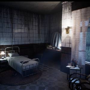 Dollhouse Behind the Broken Mirror - Bett