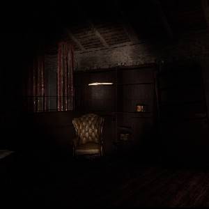 Dollhouse Behind the Broken Mirror - Dunkles Zimmer