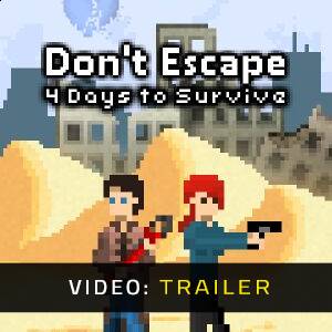 Dont Escape 4 Days in a Wasteland - Video Trailer