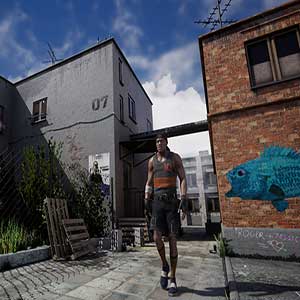 Drug Dealer Simulator - Fisch Graffiti Wand