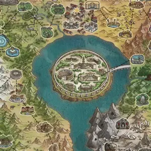 Duelist Idle Expedition - Weltkarte