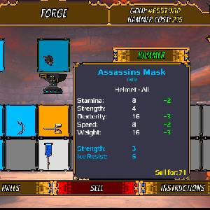 Dwarves: Glory, Death and Loot - Meuchelmörder-Maske