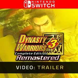 DYNASTY WARRIORS 3: Complete Edition Remastered Nintendo Switch - Video Trailer