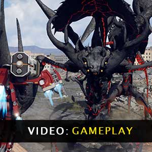 EARTH DEFENSE FORCE IRON RAIN Gameplay Video