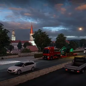 Euro Truck Simulator 2 - Going East! - Nacht