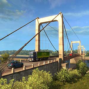 Euro Truck Simulator 2 Vive la France - Brücke