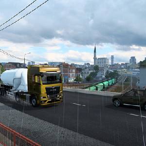 Euro Truck Simulator 2 West Balkans - Häuserüberführung