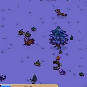 Everything is Crab The Animal Evolution Roguelite - Verschneites Gelände