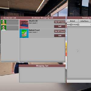 Exotica Petshop Simulator - Einkaufsliste