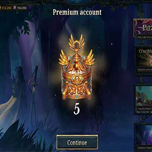 premium account