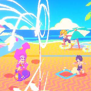 FAIRY TAIL Beach Volleyball Havoc - Aufschlag