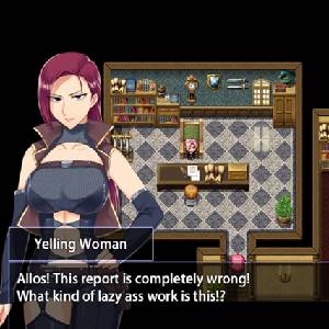 Fallen Makina and the City of Ruins - Schreiende Frau