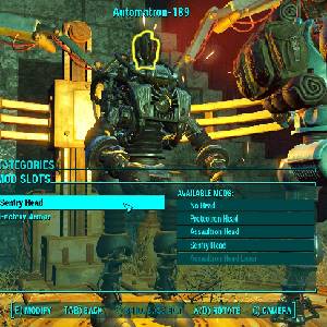 Fallout 4 Automatron - Wachkopf