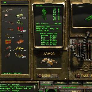 Fallout Tactics Brotherhood Of Steel - Inventar