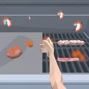 Fast Burger Simulator - Grillen