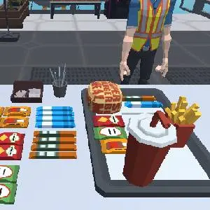 Fast Burger Simulator - Bestellung Servieren