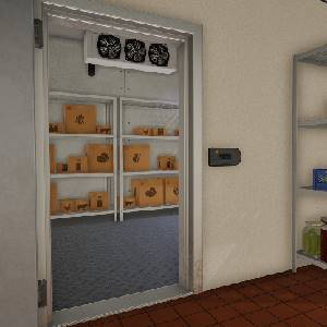 Fast Food Simulator - Lagerraum