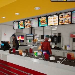 Fast Food Simulator - Theke