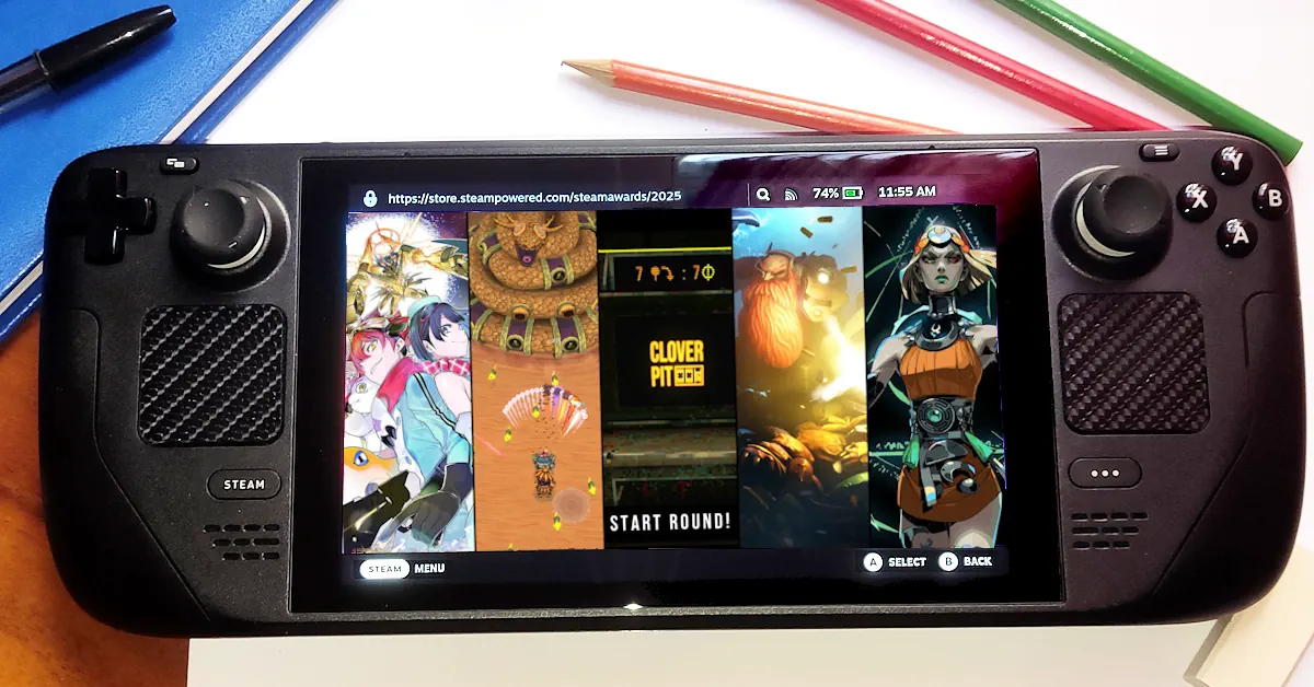 Back to School: Top 5 Steam Deck Spiele zum Mitnehmen