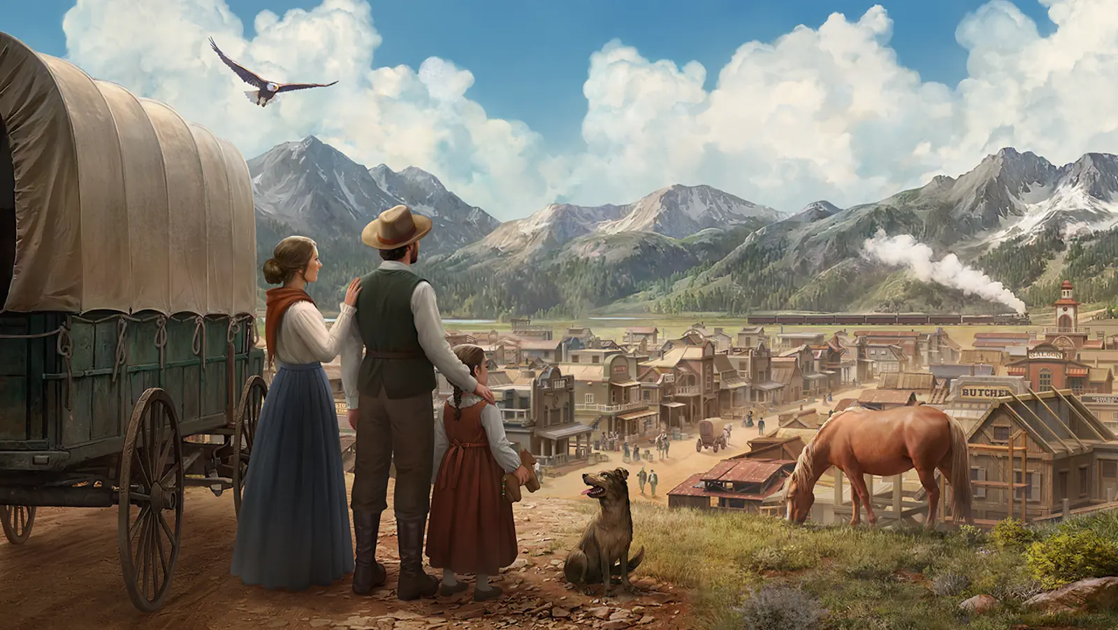 Der City Builder, Der Sich Wie Anno In Einer Red Dead Welt Spielt, Erscheint Heute Auf Steam