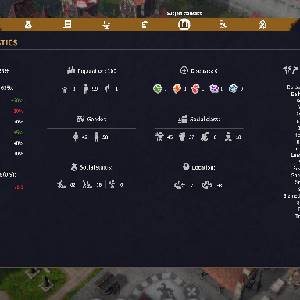 Feudal Baron: King's Land - Statistik