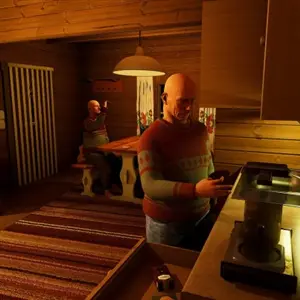 Finnish Cottage Simulator - Küche