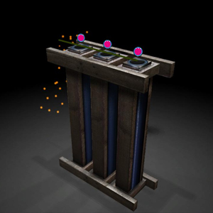 Fireworks Simulator Abschussvorrichtung