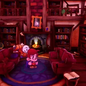 Escape from Ever After - Bibliothek