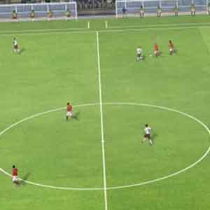 Spieler auf dem Feld