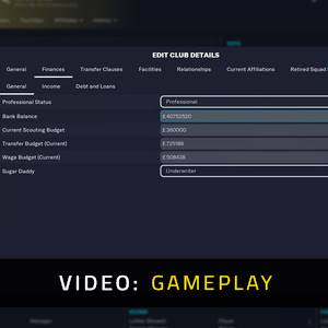 Football Manager 2023 In-game Editor Gameplay-Video