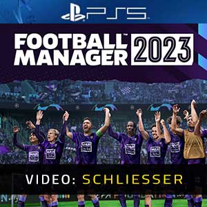 Football Manager 2023 PS5 Video Anhänger