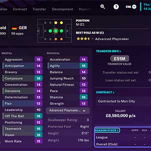 Football Manager 2023 Touch - Ilkay Gundogan