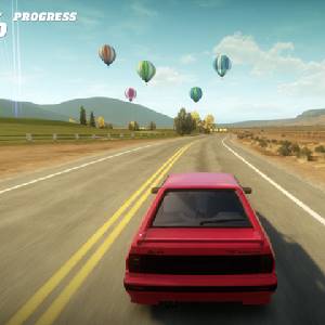 Forza Horizon - Rotes Auto