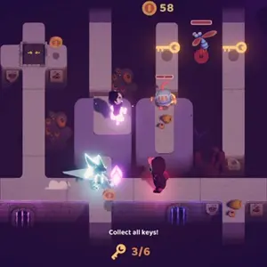 Friendship Dungeon: Party Puzzler - Schlüssel Sammeln