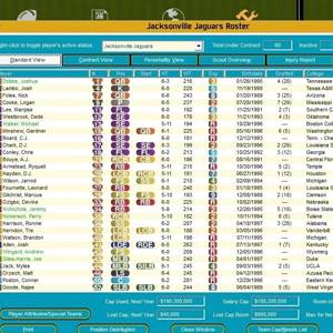 Front Office Football Eight - Kaderbefehle