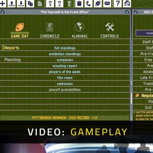 Front Office Football Eight Gameplay-Video