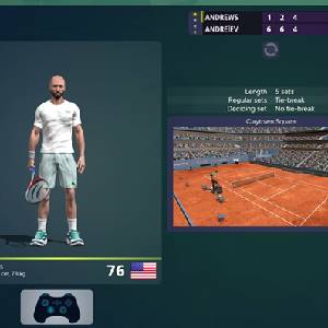 Full Ace Tennis Simulator - Andrews und Andreiev