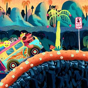 Funtasia - Kurvige Fahrbahn