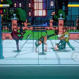 Fury Fight Gangsters of City- Maria und Paul