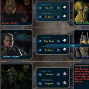 Galactic Civilizations 1 - Konfiguration