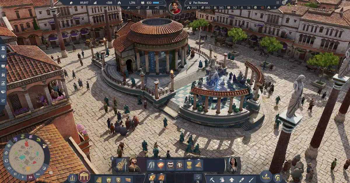 Anno 117: Pax Romana lässt Spieler in die Pracht und Politik des Römischen Reiches eintauchen