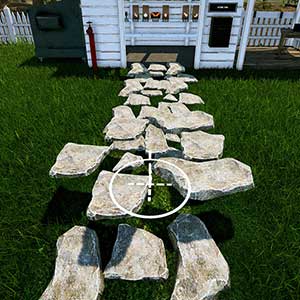 Garden Simulator - Landschaft aus Stein