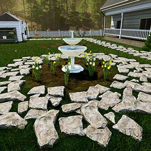 Garden Simulator - Brunnen