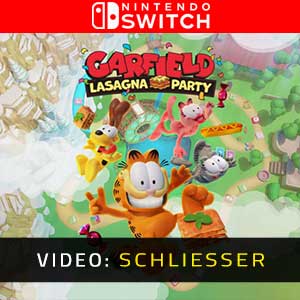 Garfield Lasagna Party Nintendo Switch- Video Anhänger